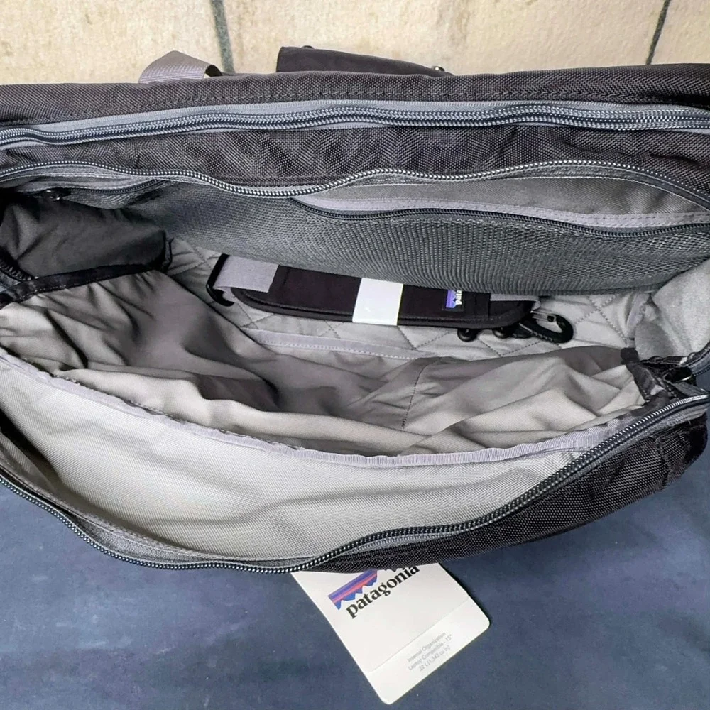 NEW Patagonia‎ Worn Wear Patagonia Headway Brief 22L Briefcase Bag  Strap Black